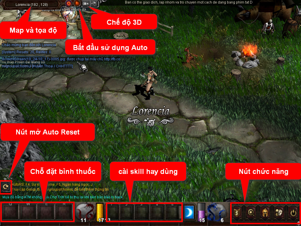 Chức năng chính của Game MU Minh Chủ Chức năng chính của Game MU Minh Chủ